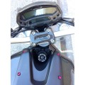 Carbon4us Carbon Fiber Handlebar Clamp Cover for Ducati Monster 696 / 796 / 1100